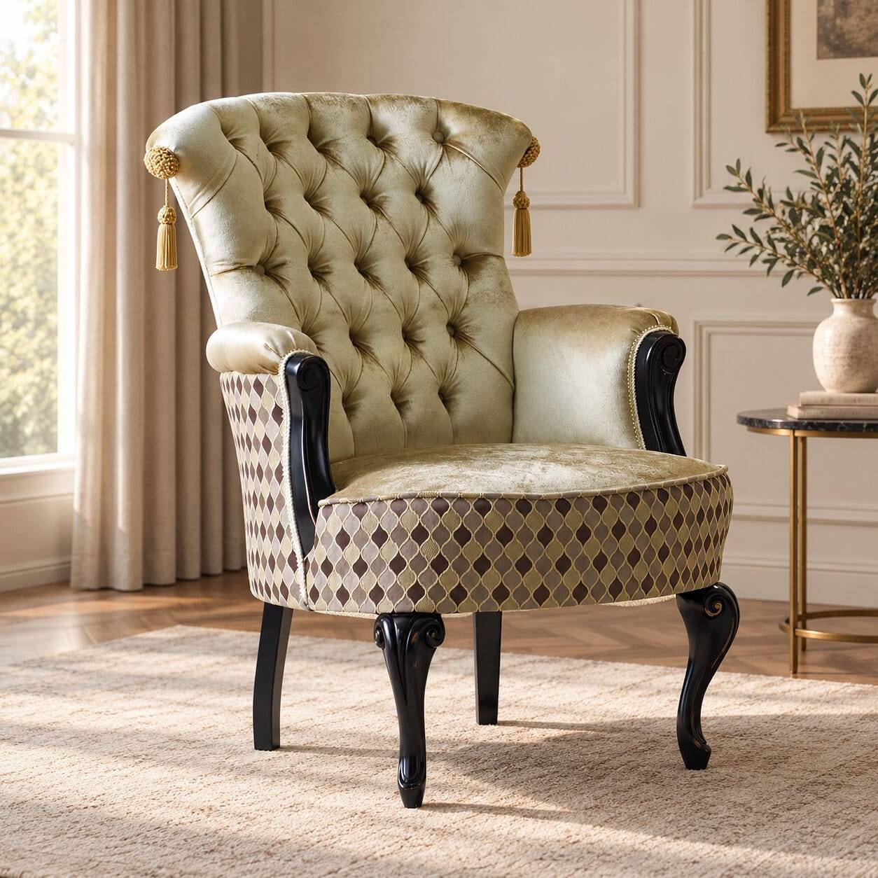 Design Sessel im Italienischen Stil - Pierette