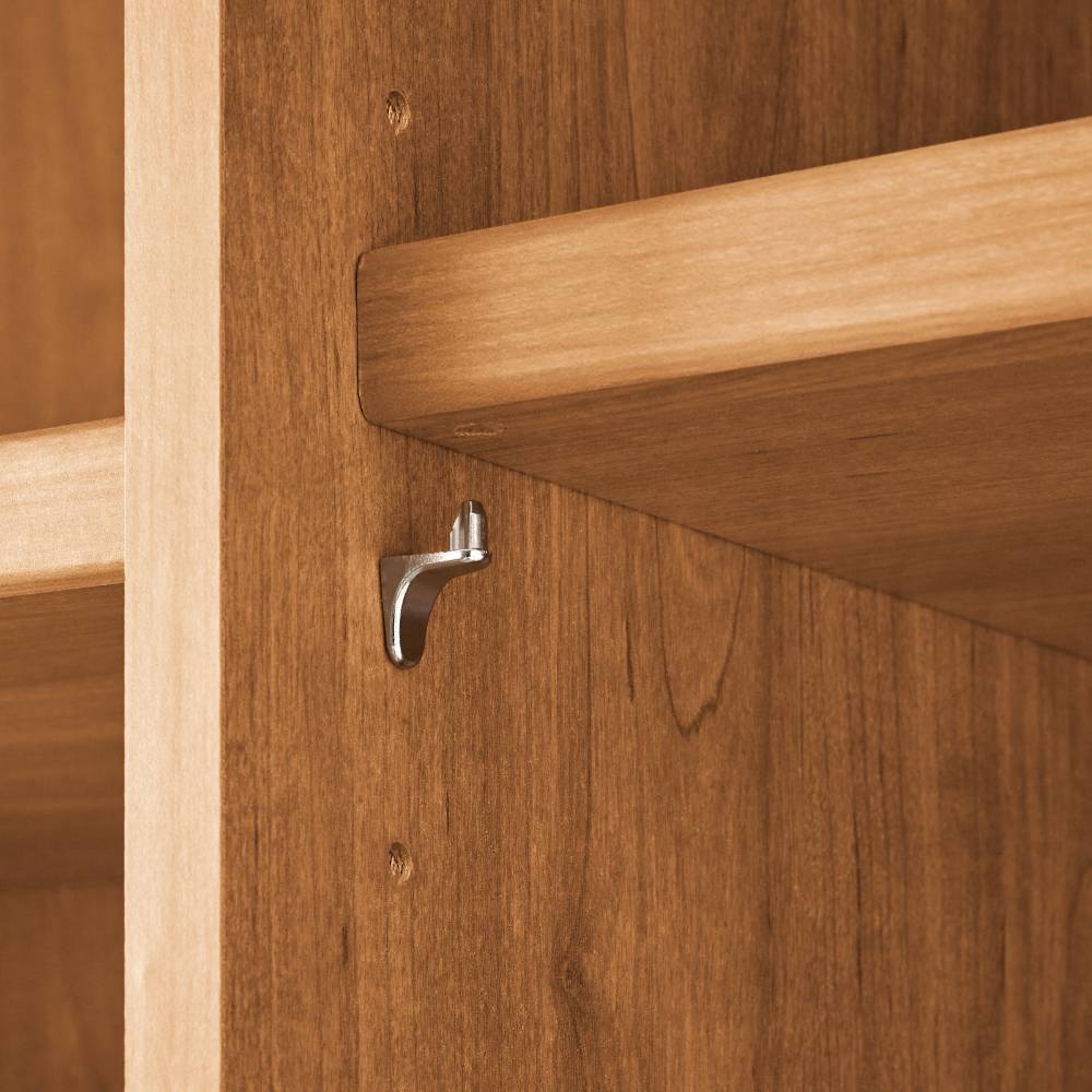 3-türiger Schlafzimmerschrank in Eiche Bianco - Nikoba