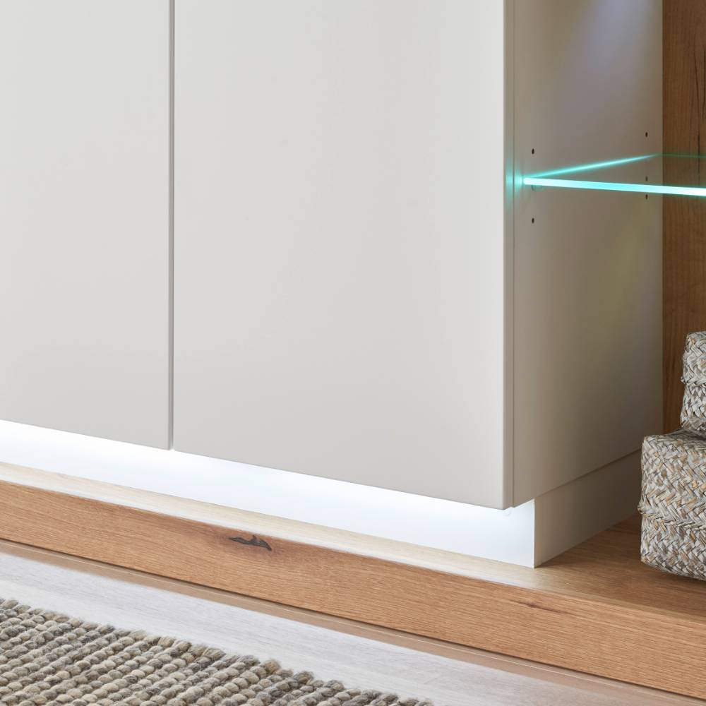 Highboard mit acht offene Fächern - Adejano