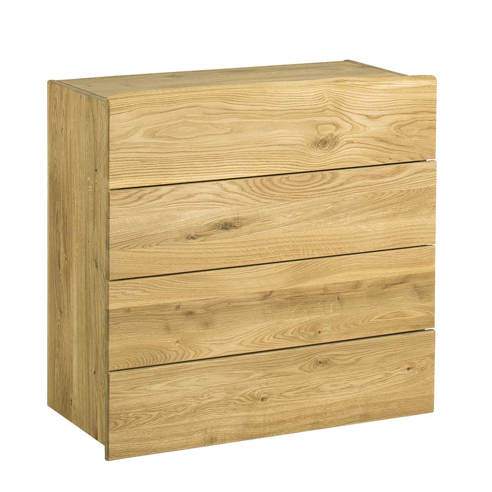 Holz Garderoben Set aus Eiche - Avidora (vierteilig)