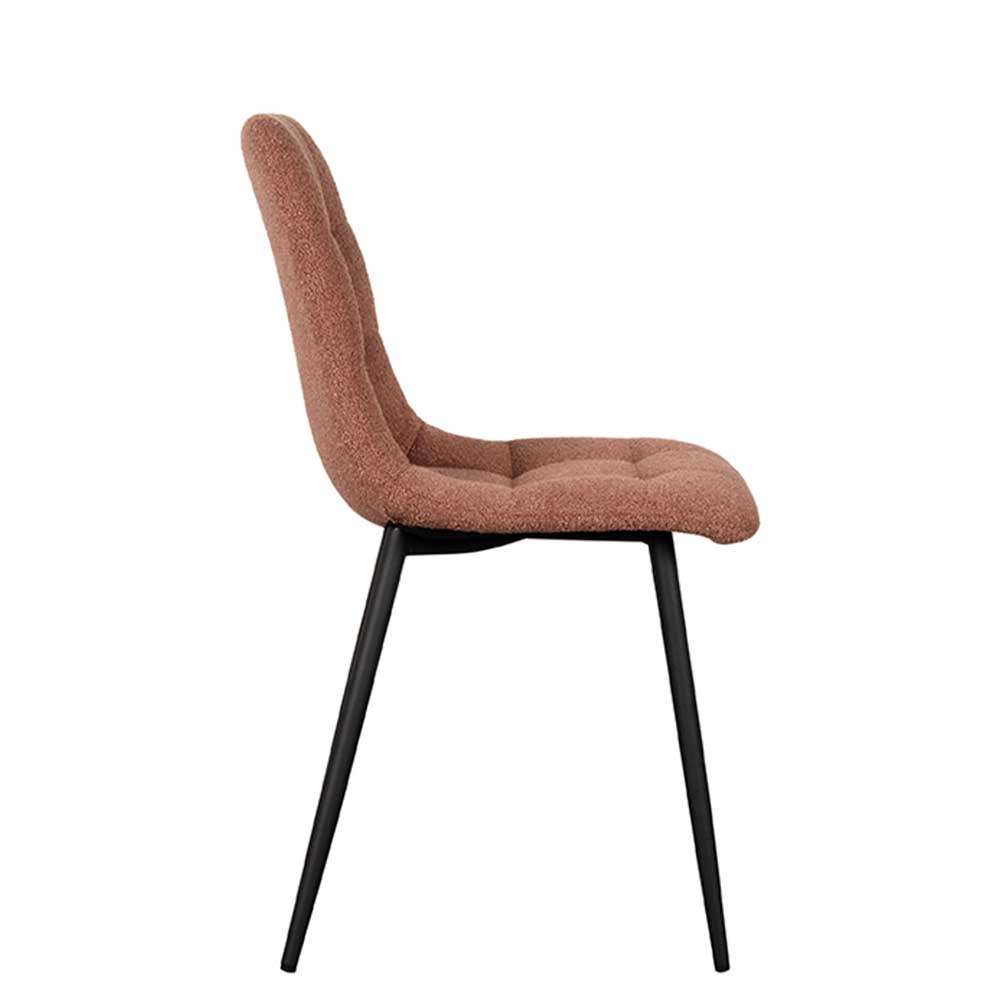 Stuhl in Terracotta und Schwarz - Orthos