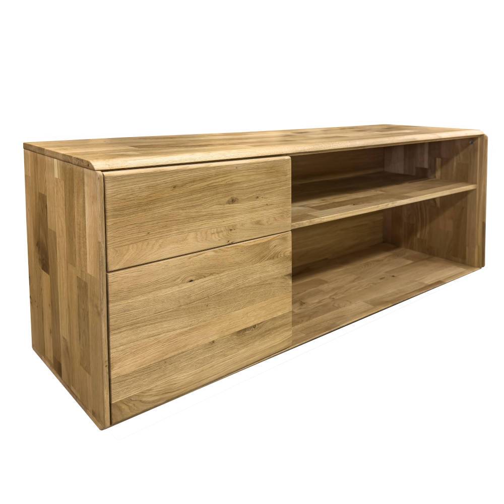 TV Unterschrank aus Wildeiche Massivholz - Feanor