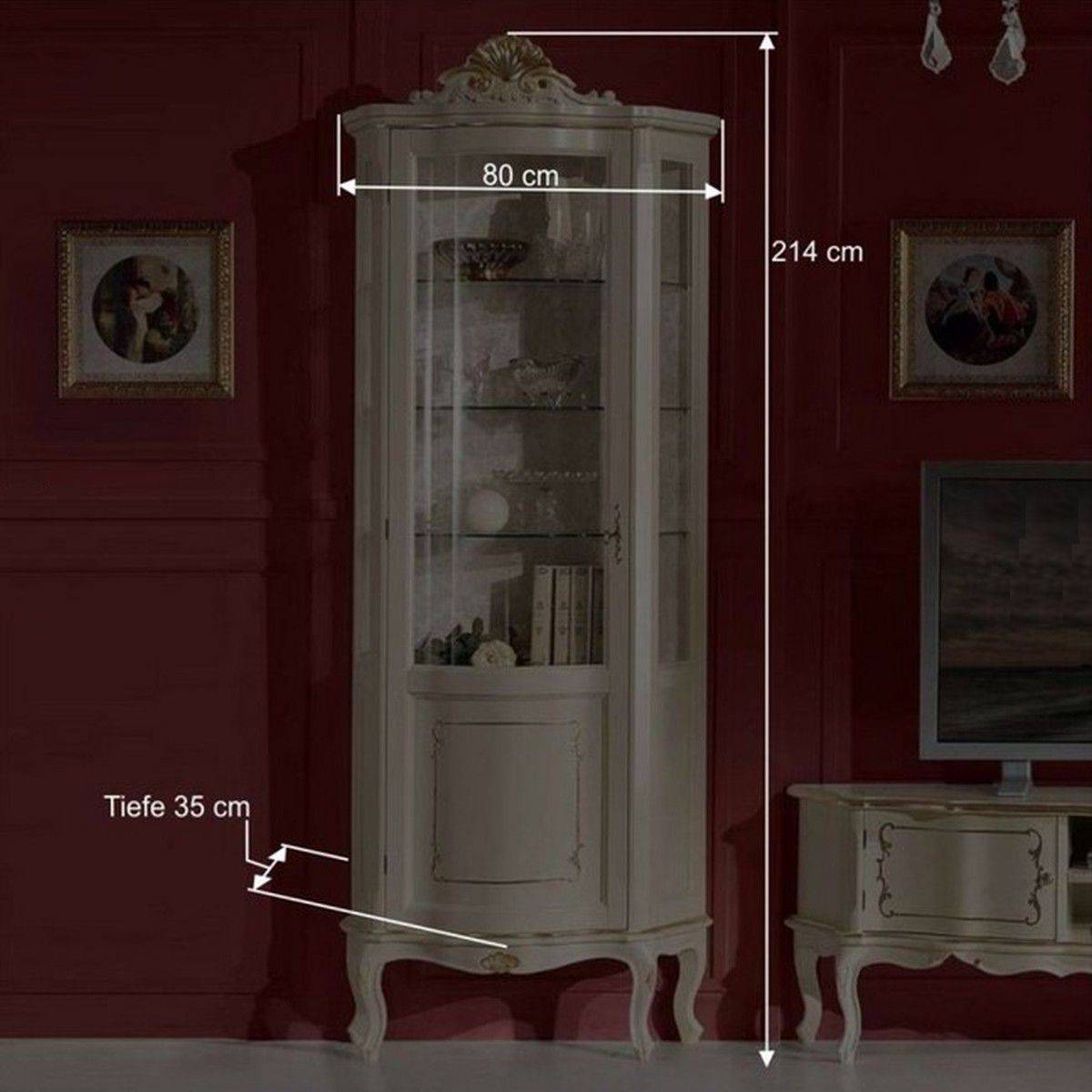 Wohnzimmer Schränke im Barockstil - Datalera (dreiteilig)