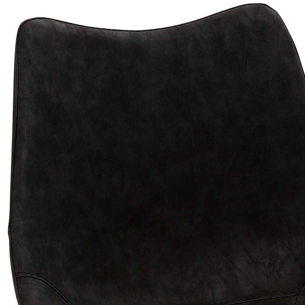 Schwarzer Barstuhl in modernem Design - Bears