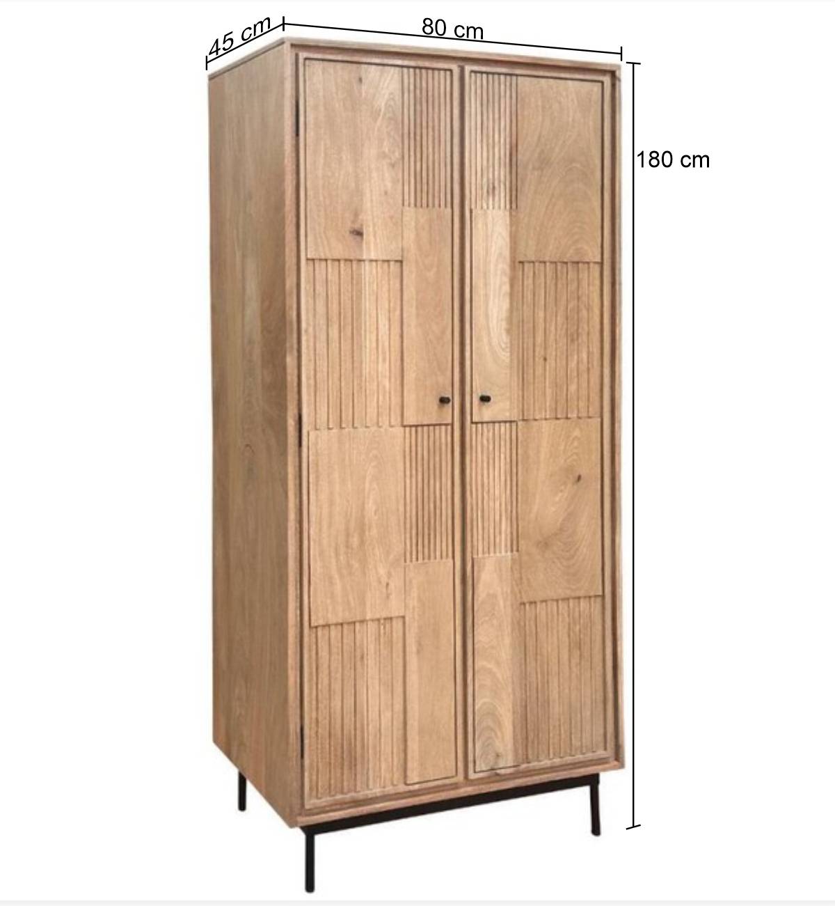 Flurmöbel Set aus Mangobaum Massivholz - Peravia (vierteilig)