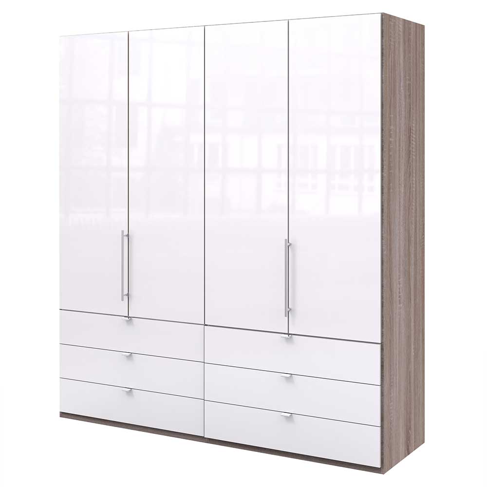 Moderner Kombi Schlafzimmerschrank 58 cm tief - Empresian