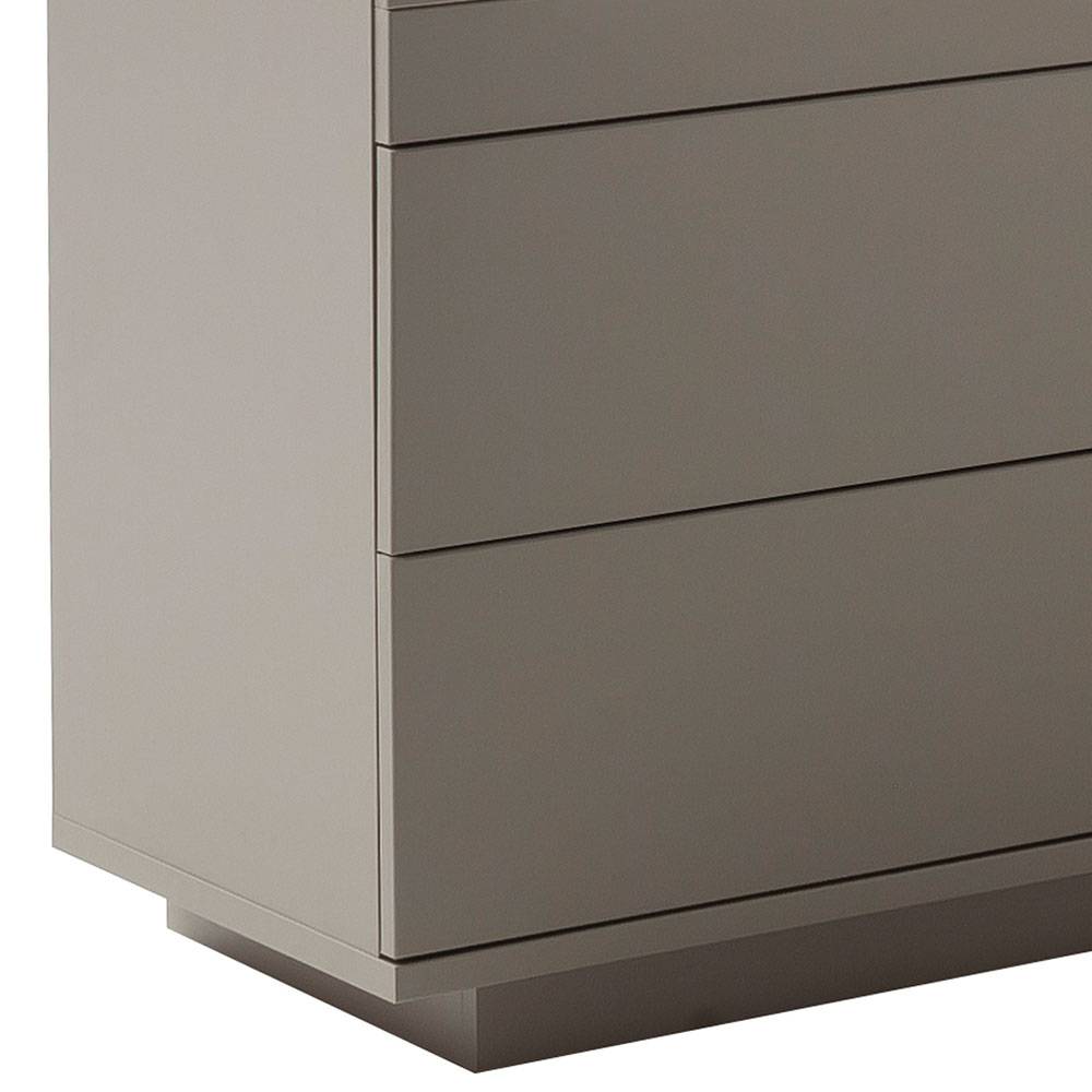 Sideboard in Grau mit Wildeiche - Teorina