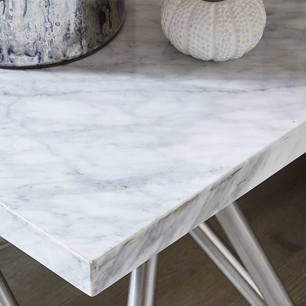 Konsolentisch mit Marmorplatte Carrara - Vrony