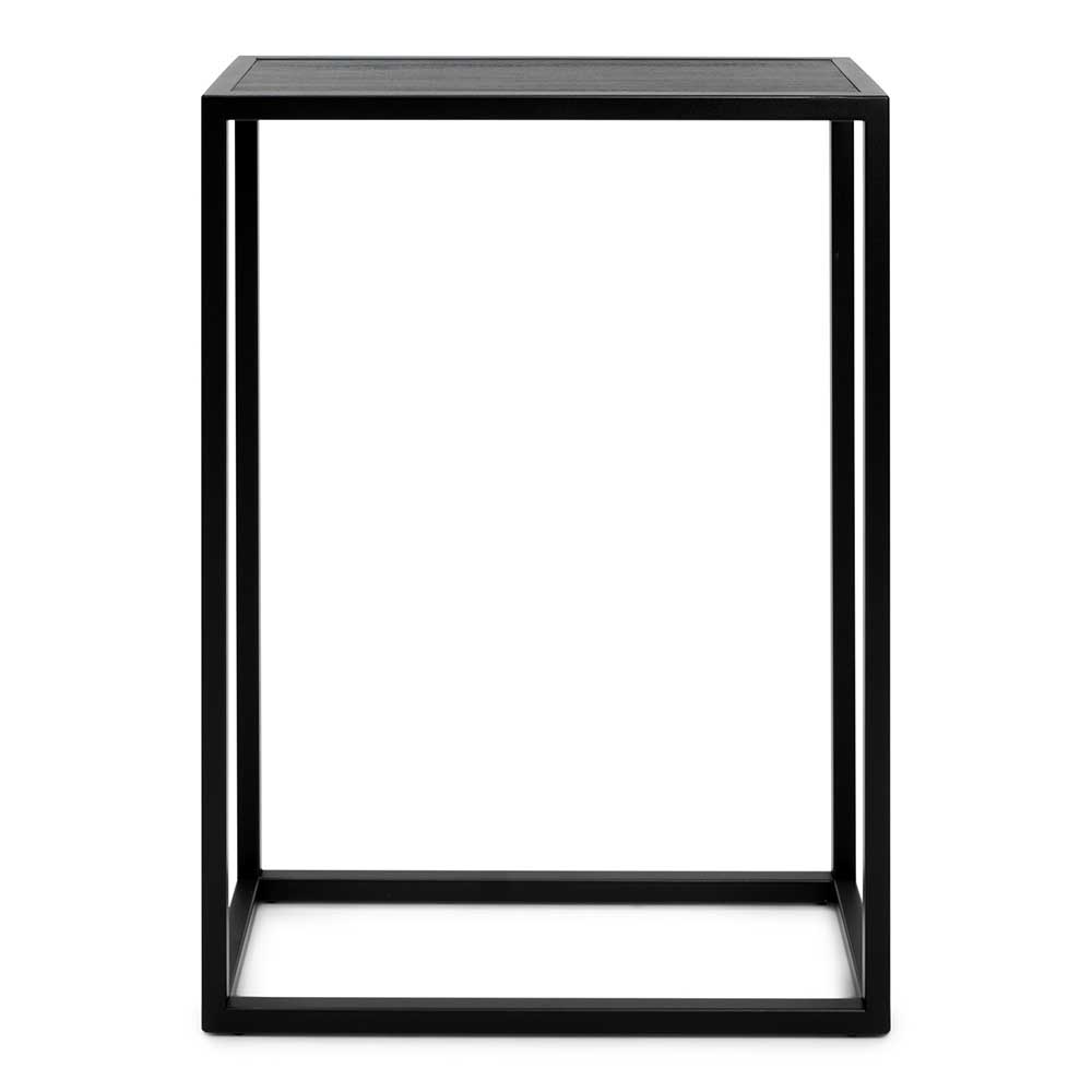 66x90x30cm Konsolentisch in Schwarz - Etienne