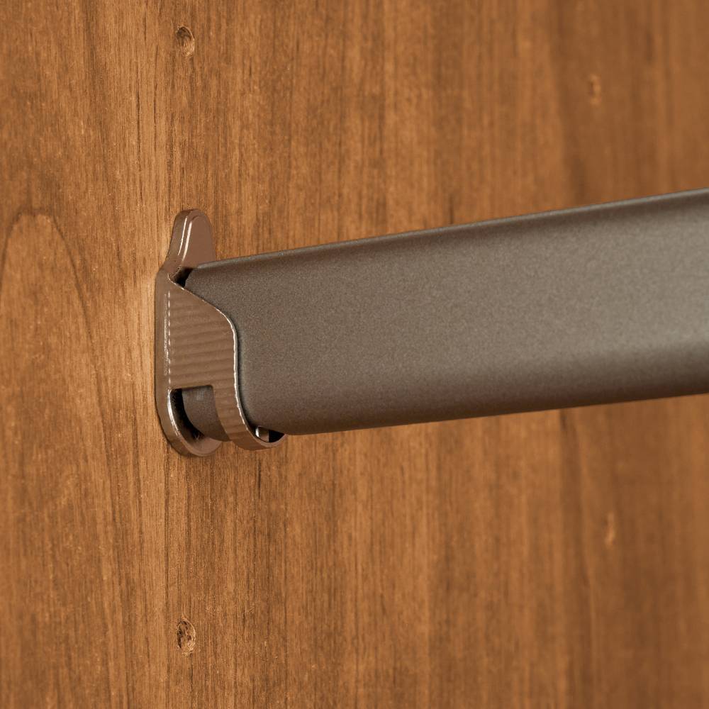 4-türiger Kleiderschrank in Eiche Bianco - Nikoba