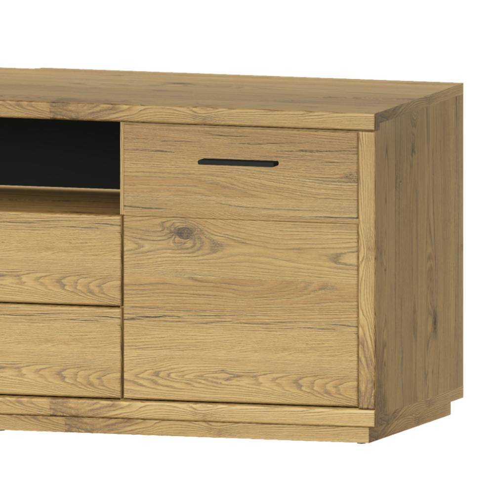 Design-TV-Wohnwand Set modern - Friburgo (dreiteilig)