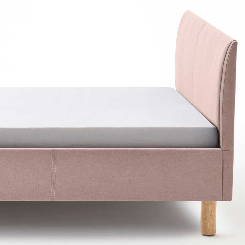Skandi Stoffbett in Rosa - Gabrun