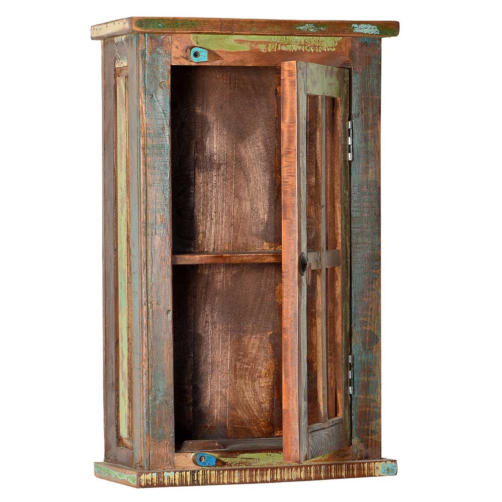 Shabby Badmöbel aus Recyclingholz - Jamaica (fünfteilig)