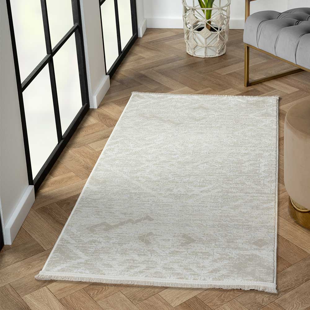 Moderner Teppich in Creme & Beige - gemustert - Sophia