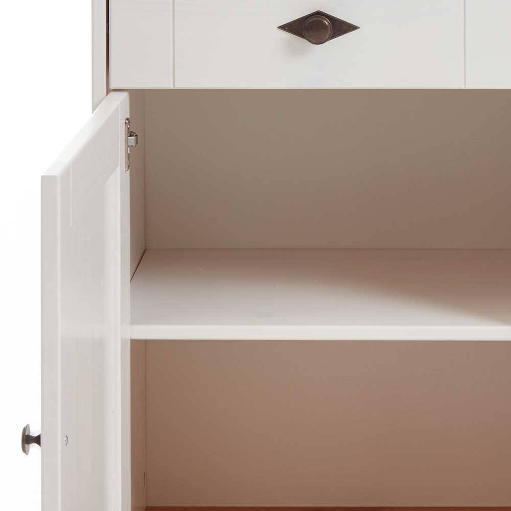 Kiefer Esszimmer Sideboard Sibiuta in Weiß