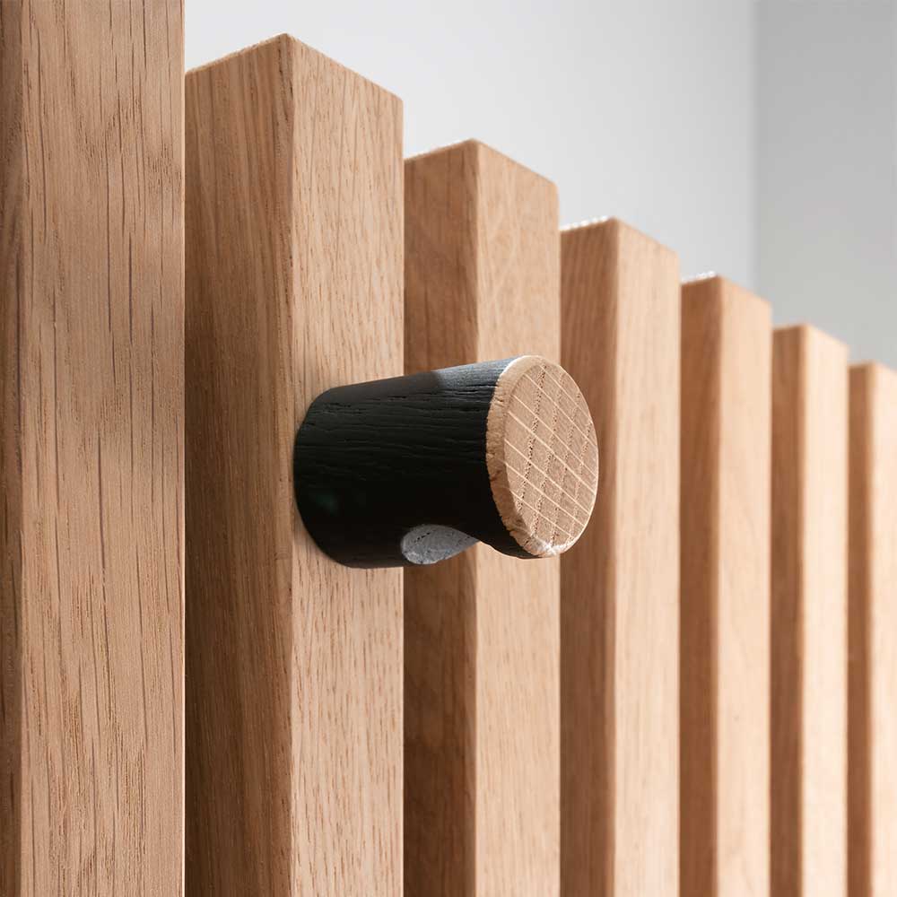 Skandi Design Couchtisch aus Wildeiche - Valouis