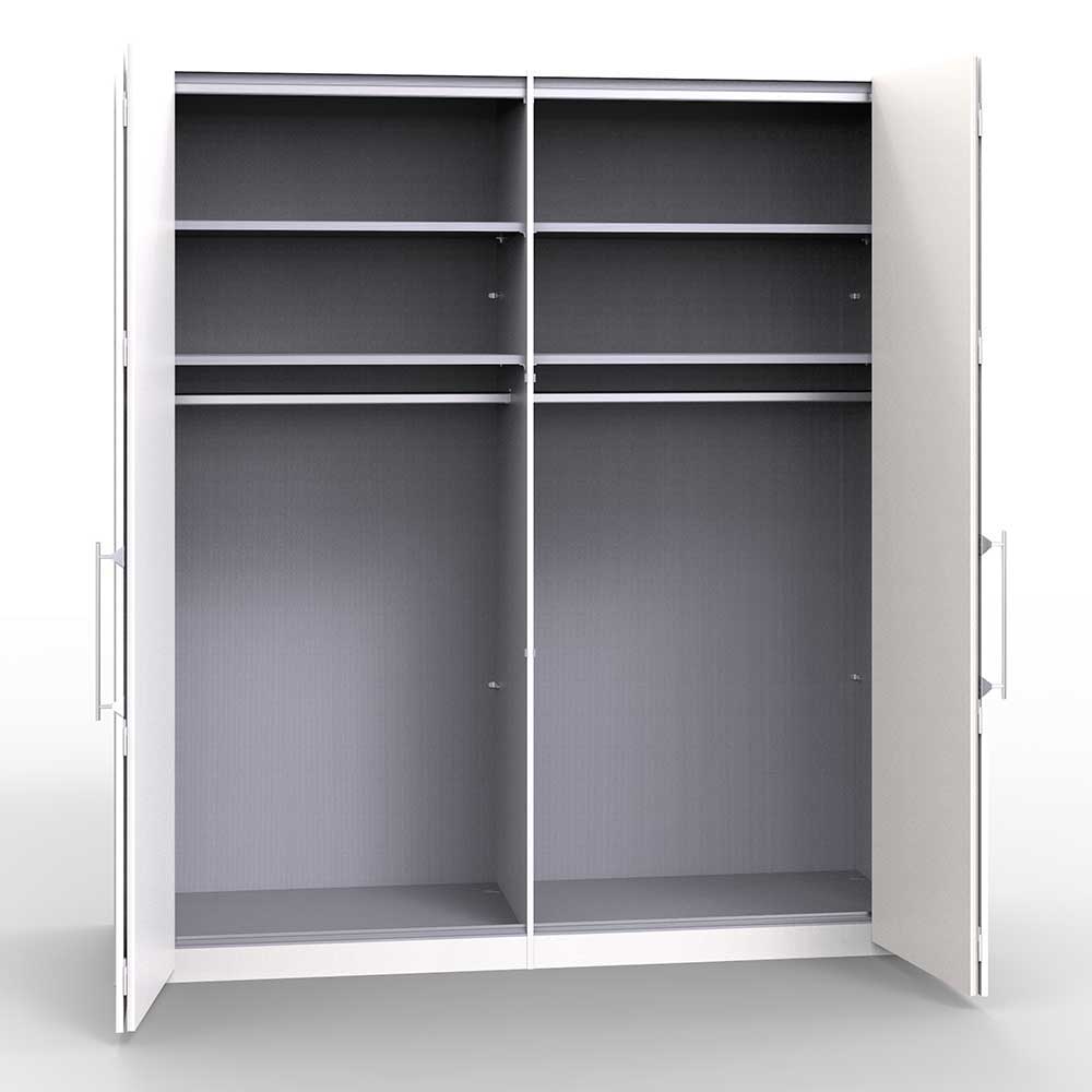 2-türiger Schlafzimmerschrank mit Spiegel - Empresian