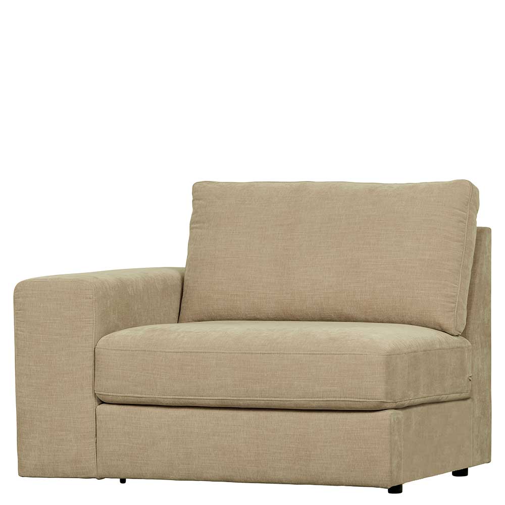 Sofamodul Endelement in Beige Stoff - Sanu