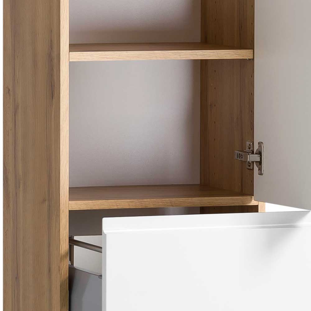 Waschplatz & Hochschrank als Set - Eight (dreiteilig)