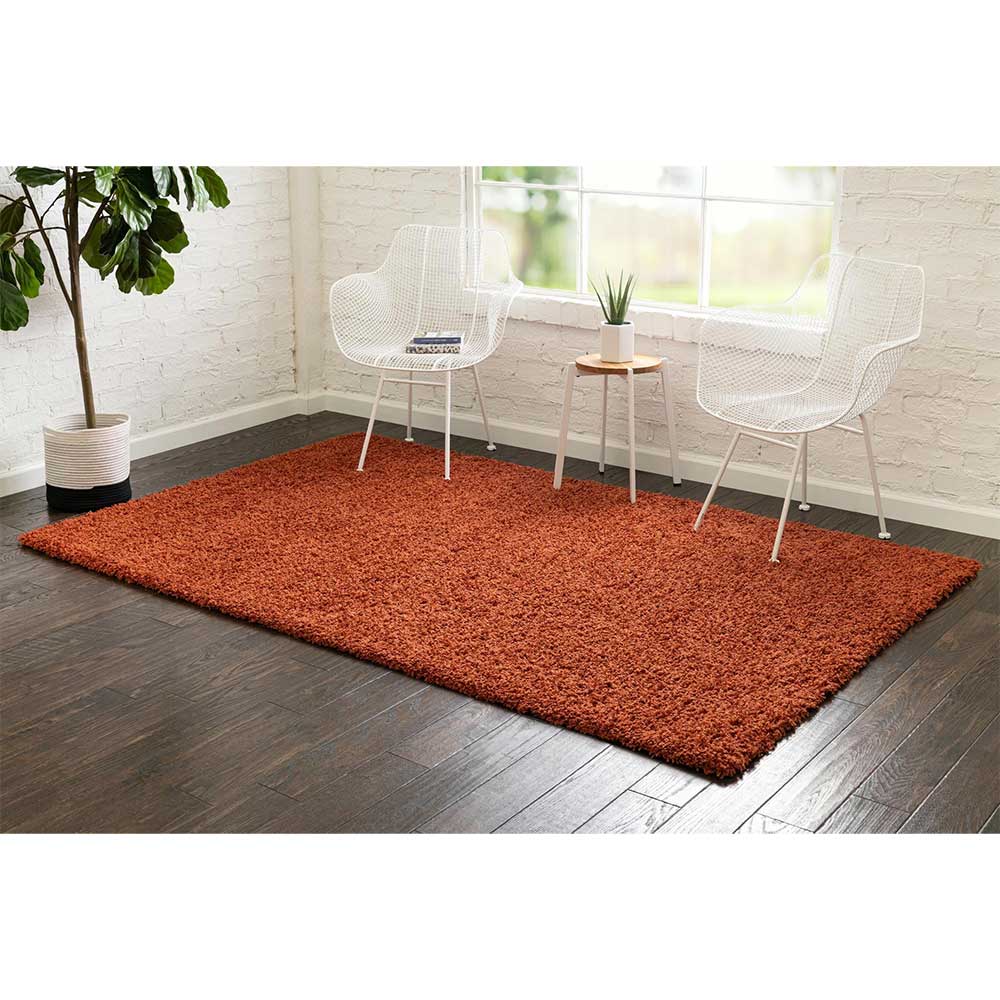 Teppich in Terracotta - Asutria