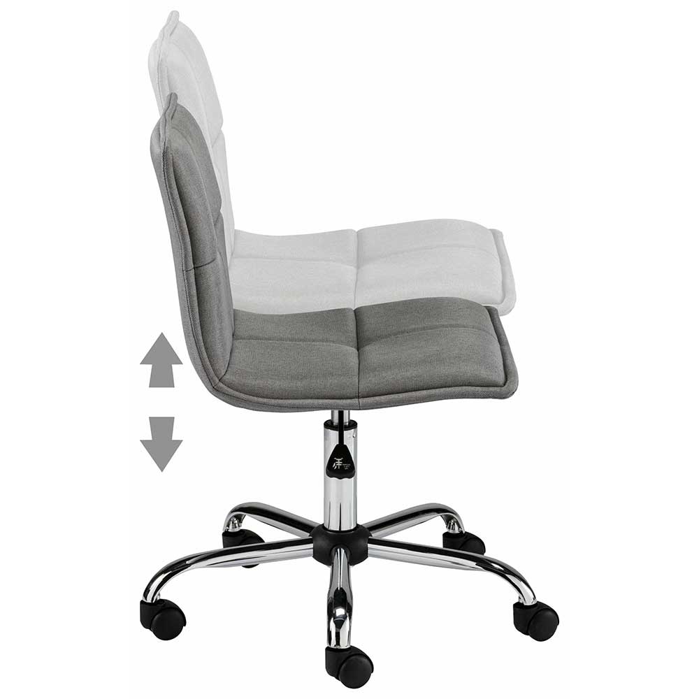 Höhenverstellbarer Bürostuhl mit Drehgestell - Trelanda
