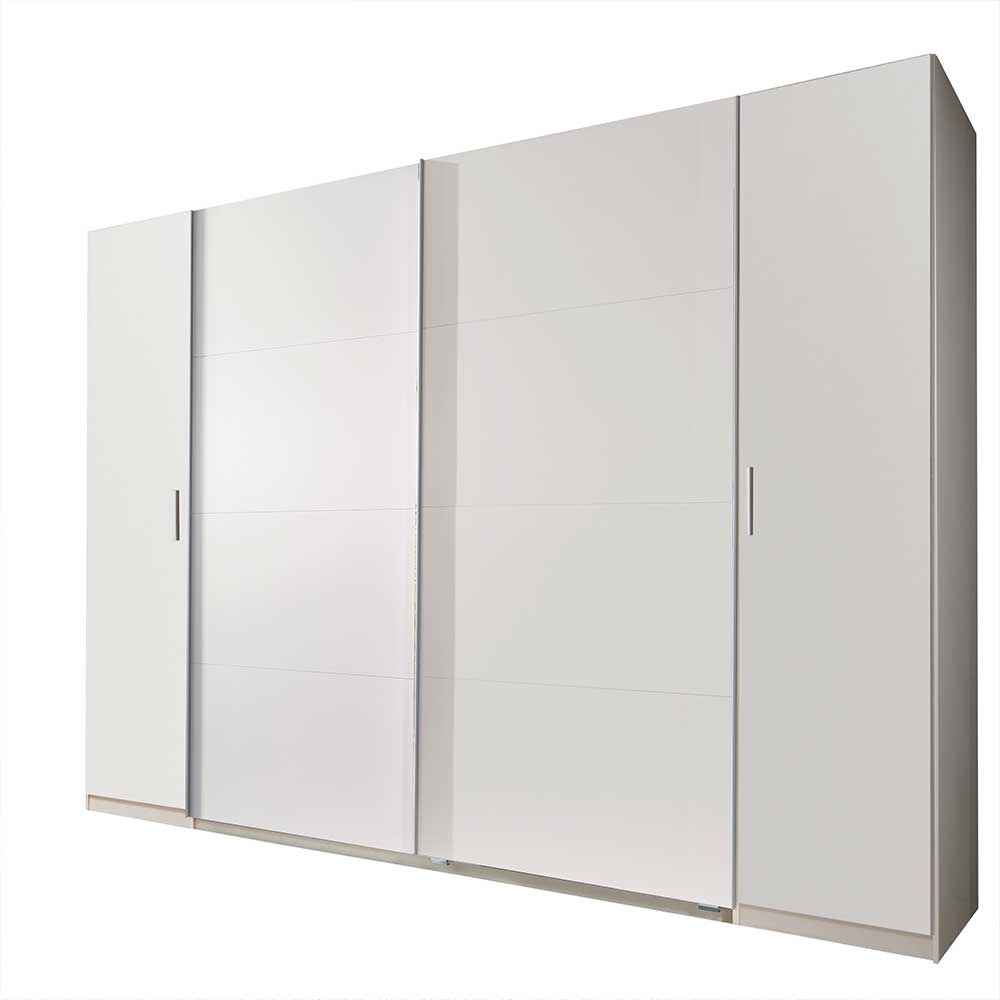 Kleiderschrank mit Dreh- und Schiebetüren - Abion