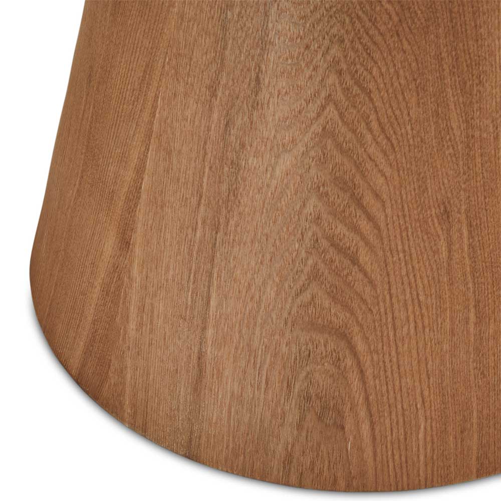 Runder Sofatisch auf Sockelgestell - Bean