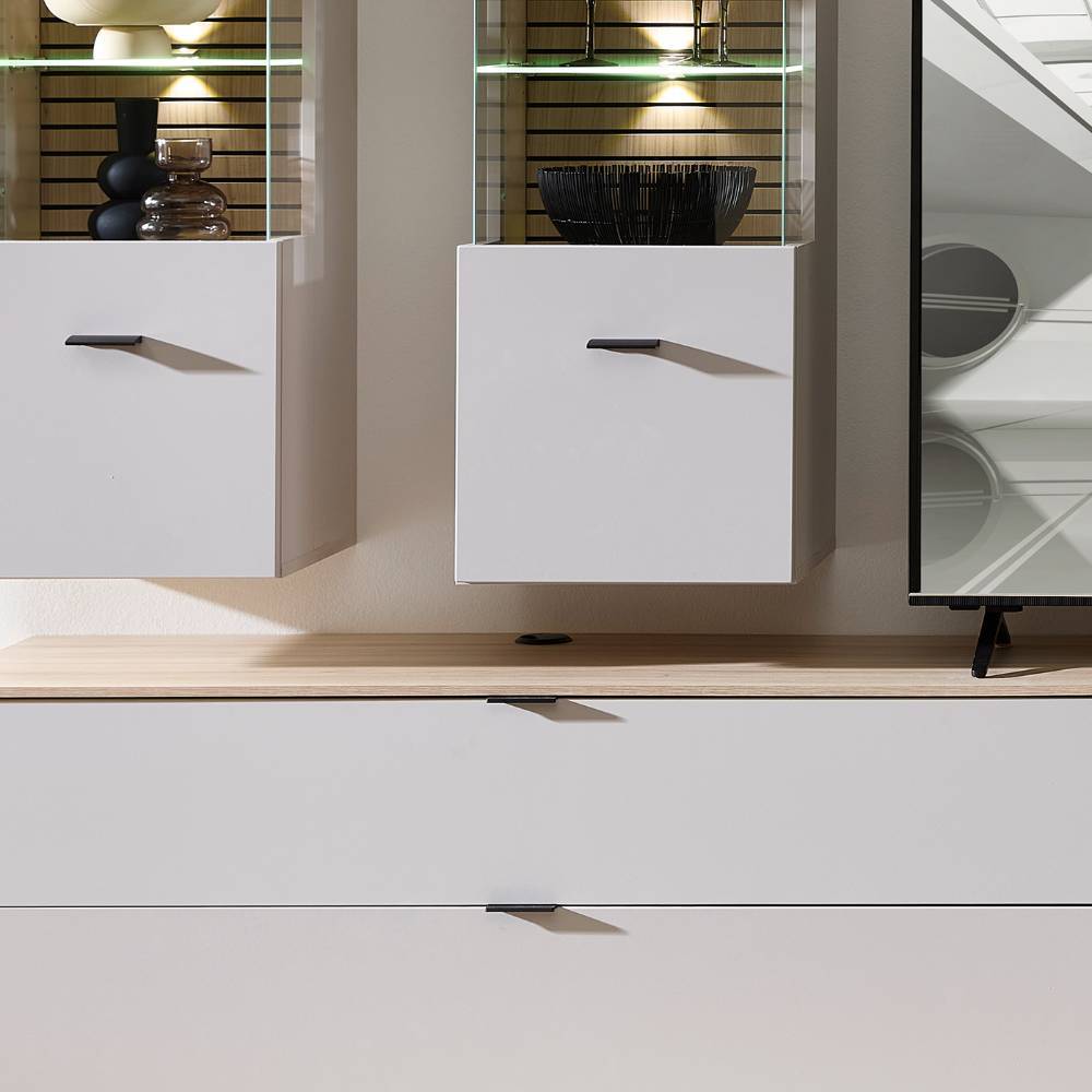 TV Anbauwand Kombination modern - Rovigo (siebenteilig)
