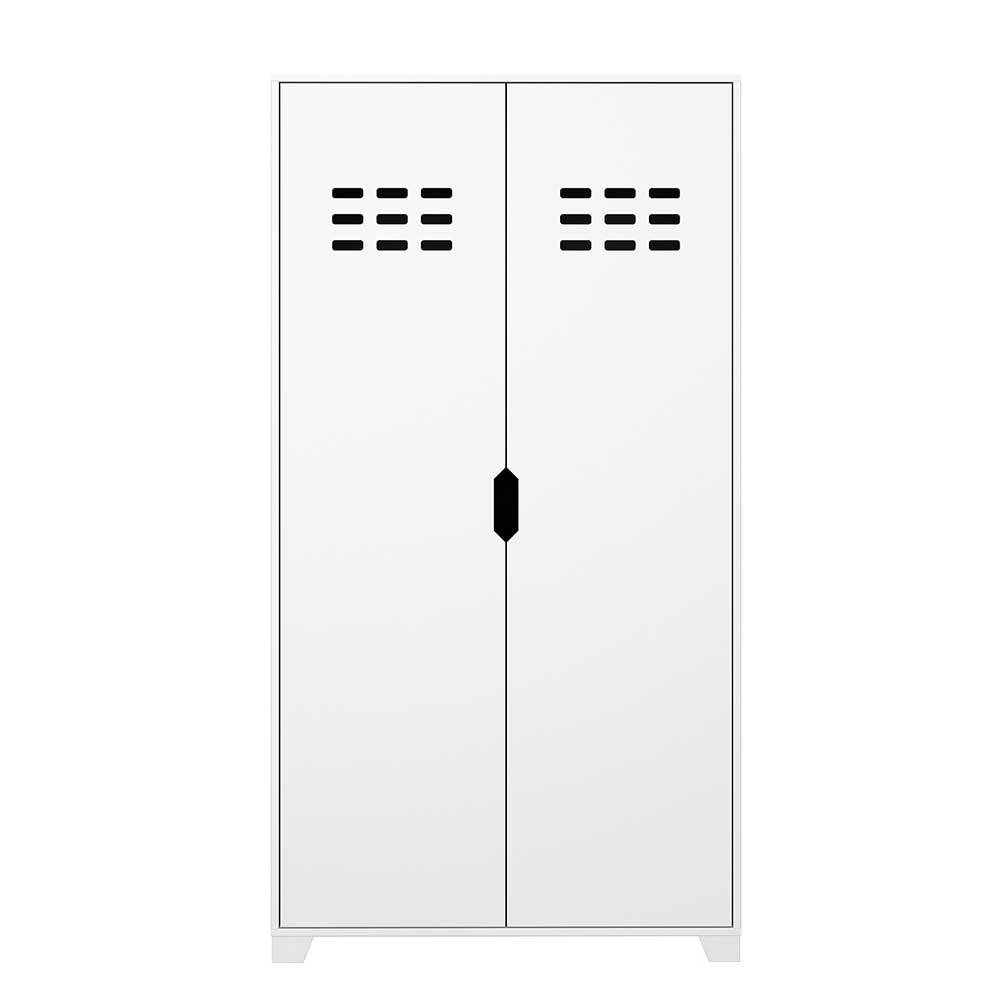 2-türiger Schlafzimmerschrank im Skandinavischen Stil - Naidlas