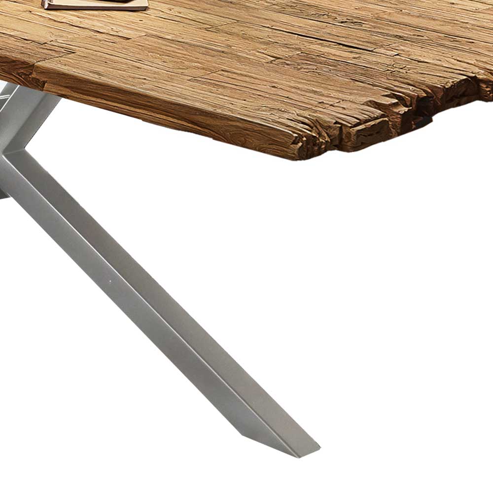 Design Esszimmertisch aus Recyclingholz Teak - Burgos