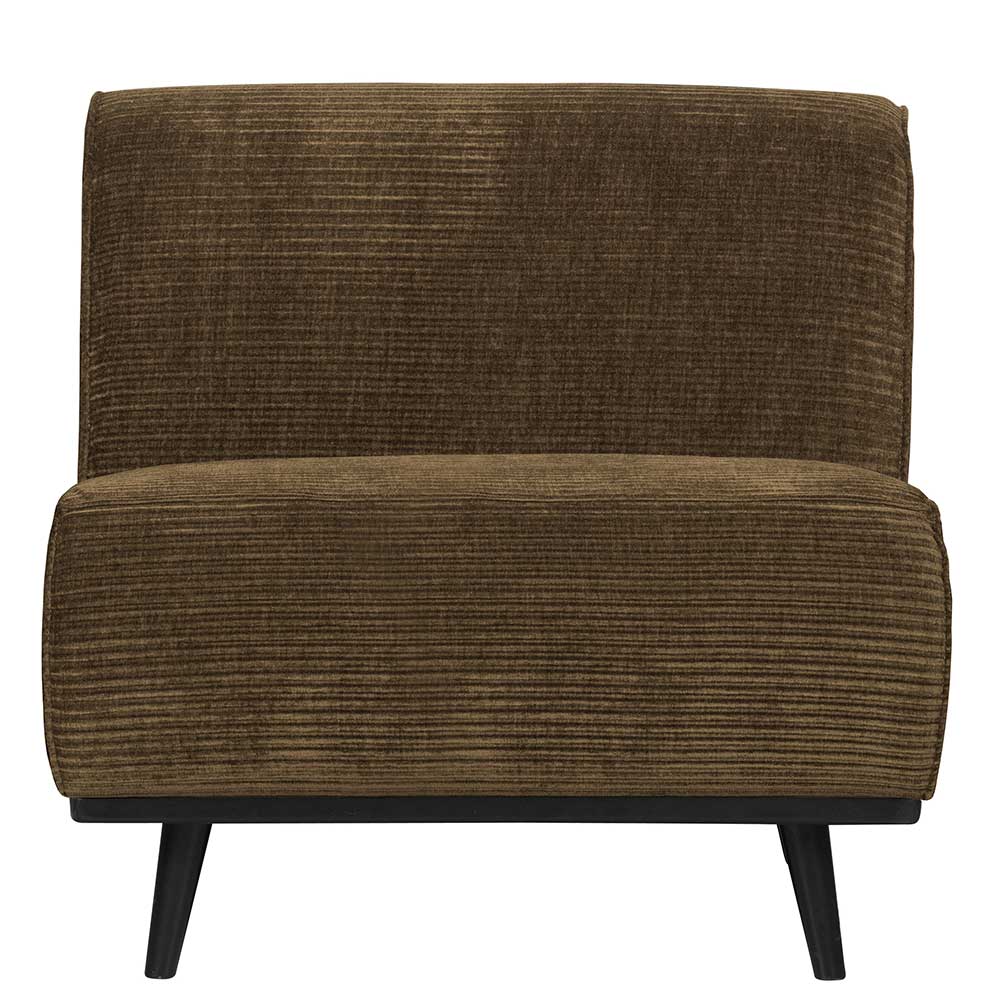Modulsofa Polsterelement in Hellbraun - Whites