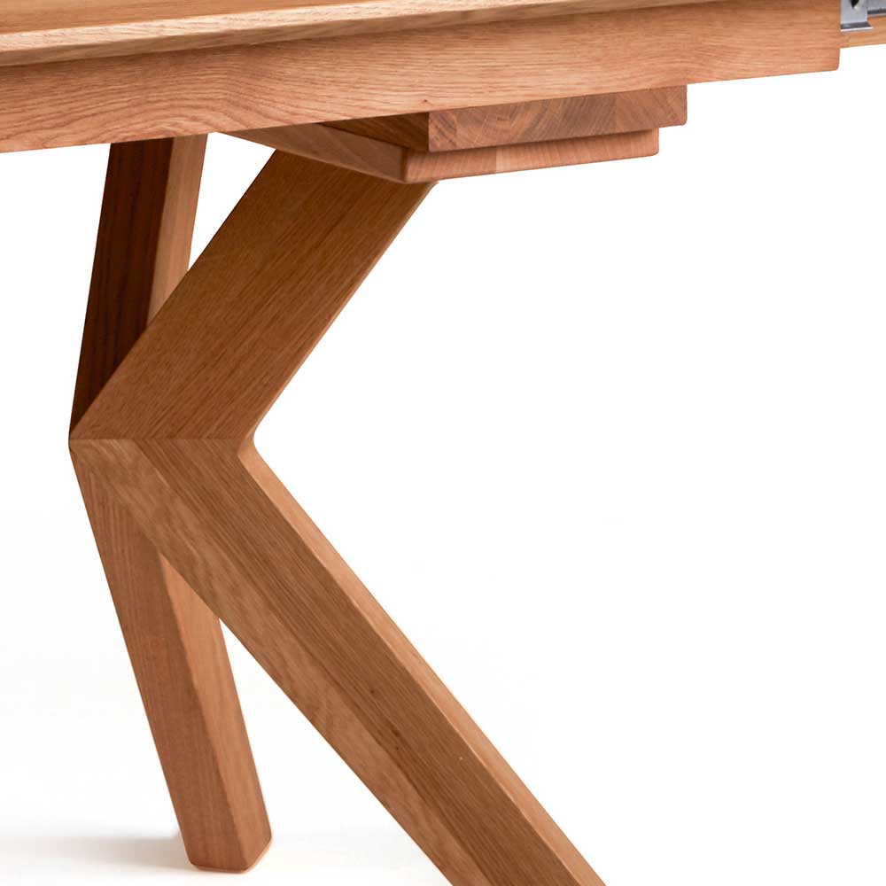 180x90 Design Esstisch aus Wildeiche - Ovenciana