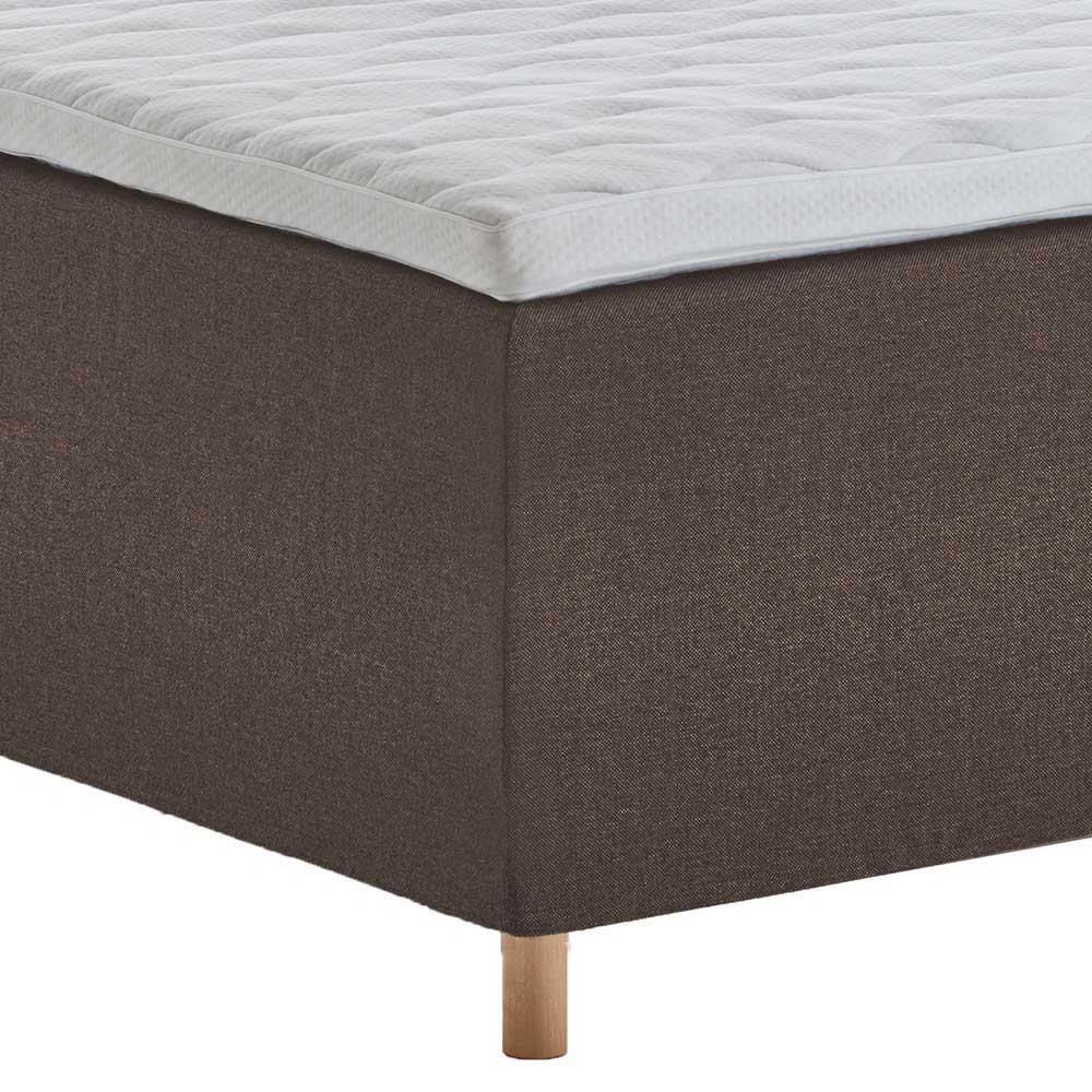 Komplettes Bett in Braun H3 - Standos