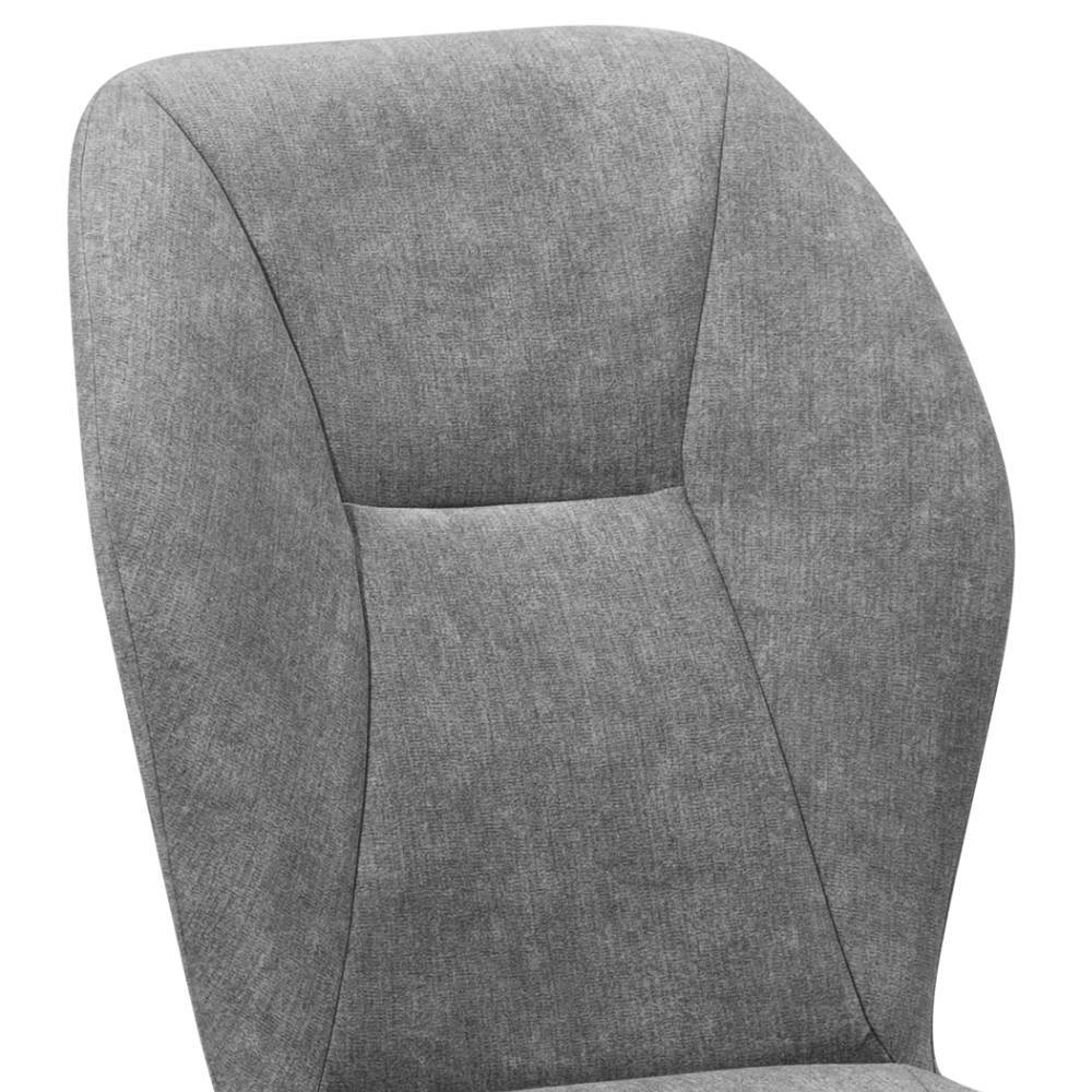 Esszimmer-Drehstühle in Grau - Bagana (2er Set)