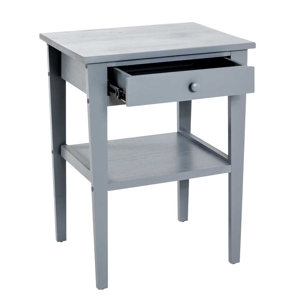 46x60x35 Nachttisch mit Schublade & Ablageboden - Vertes