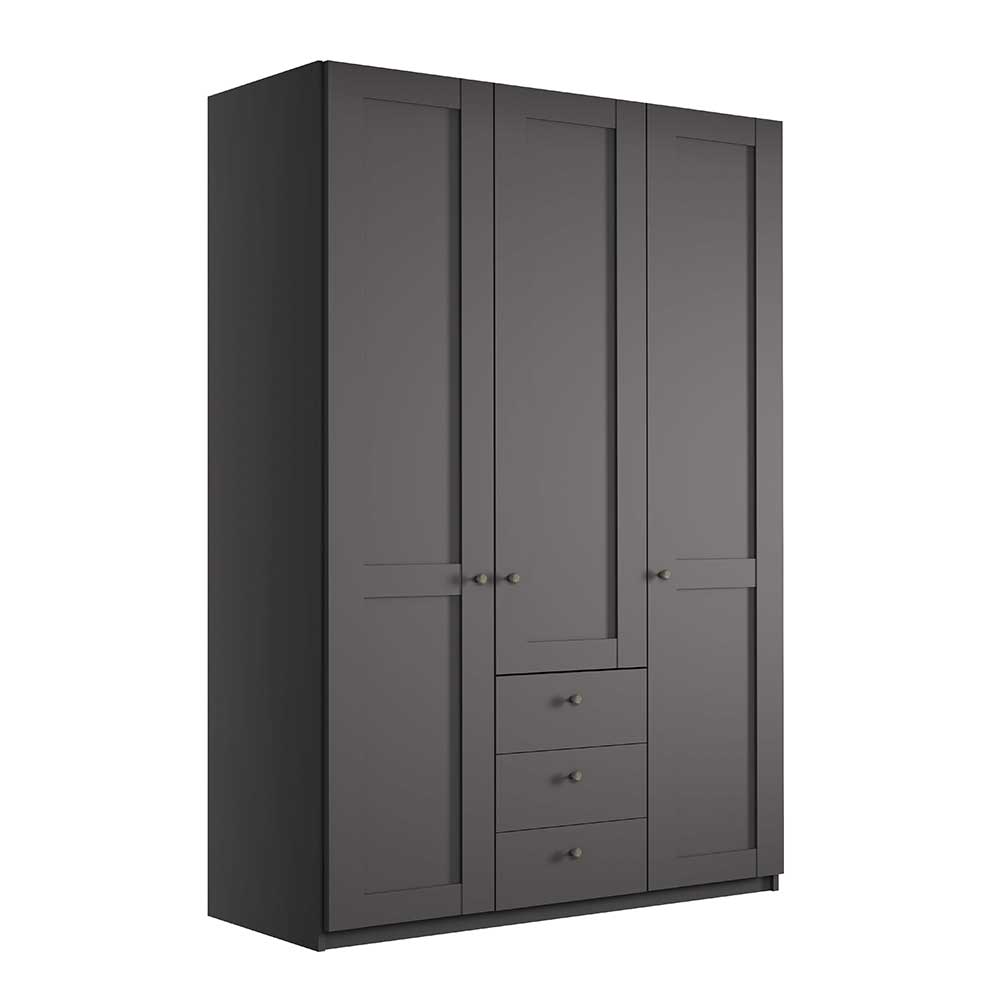 Schlafzimmer Schrank in Dunkelgrau - Mataram