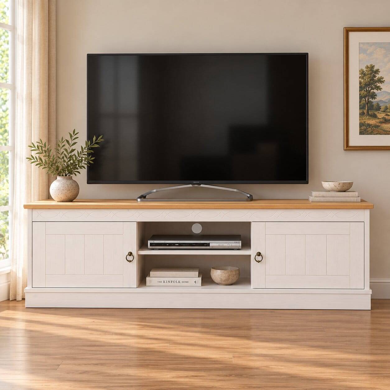 TV Lowboard im Landhausstil - Zentra