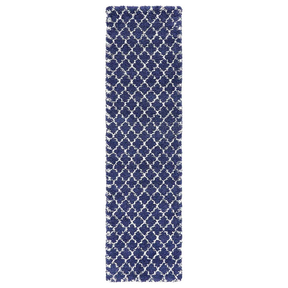 Läufer Teppich mit Hochflor in fünf Größen - Prima