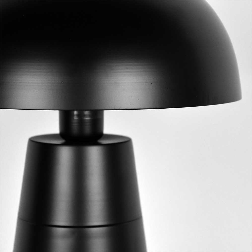 31x41x31 Metall Tischleuchte im Pilz Design - Glamoura
