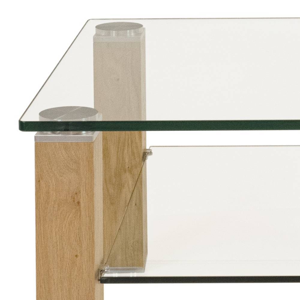 Wohnzimmertisch mit zwei Platten aus Glas - Montnerano