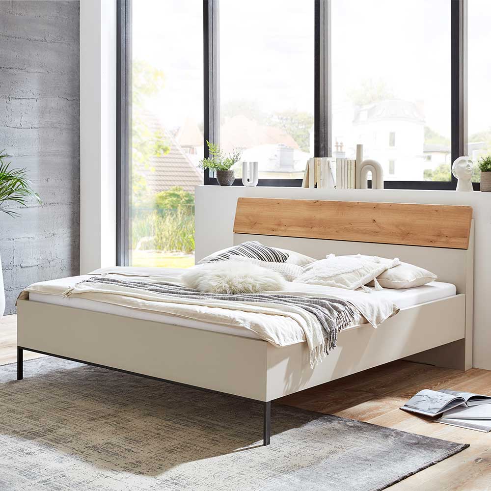 Modernes Bettgestell mit 160 cm Breite - Kezmina
