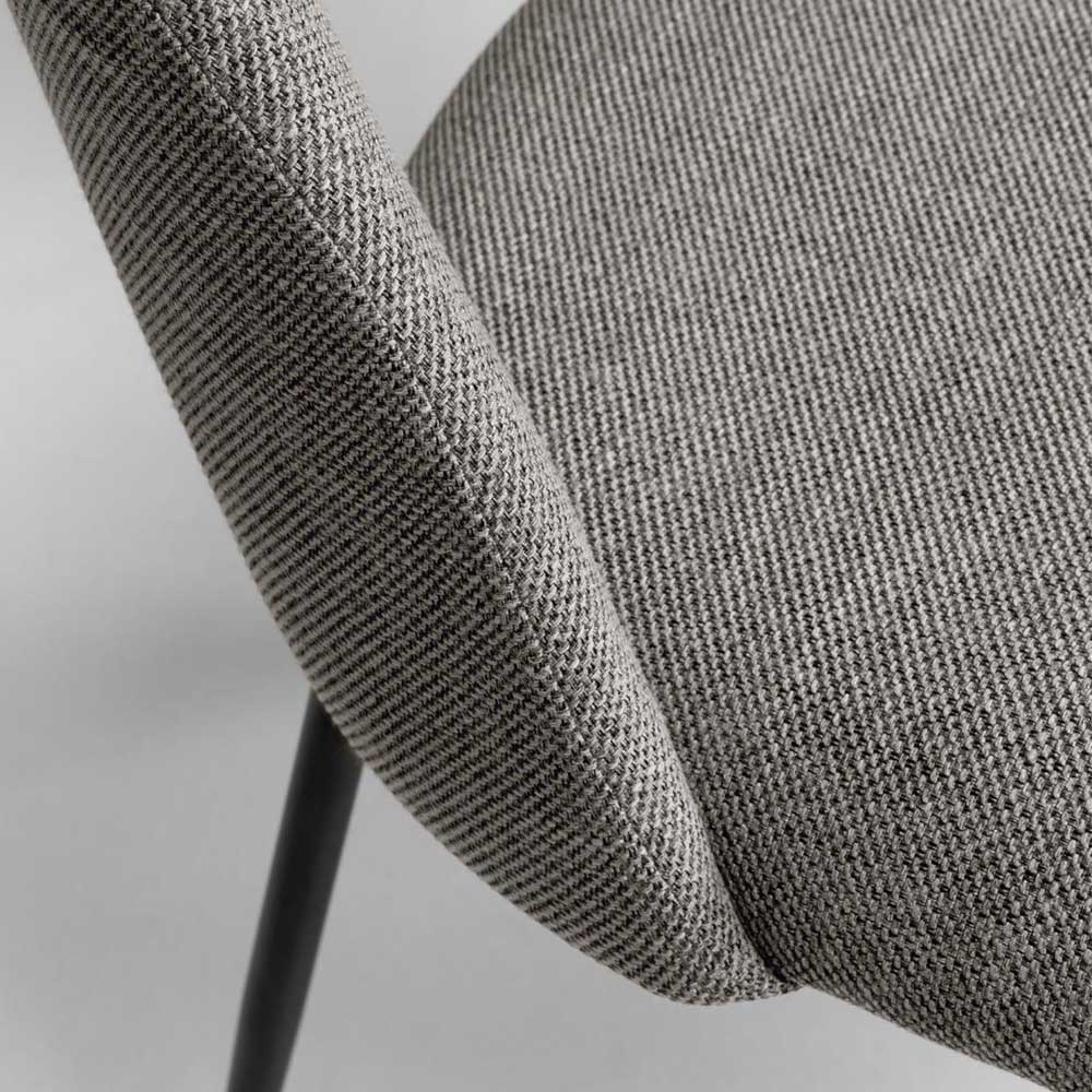 Design Esstischstühle in Hellgrau - Formosia (4er Set)