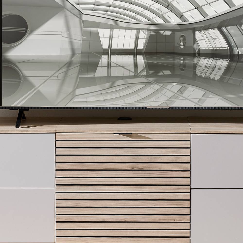 TV Anbauwand Kombination modern - Rovigo (siebenteilig)