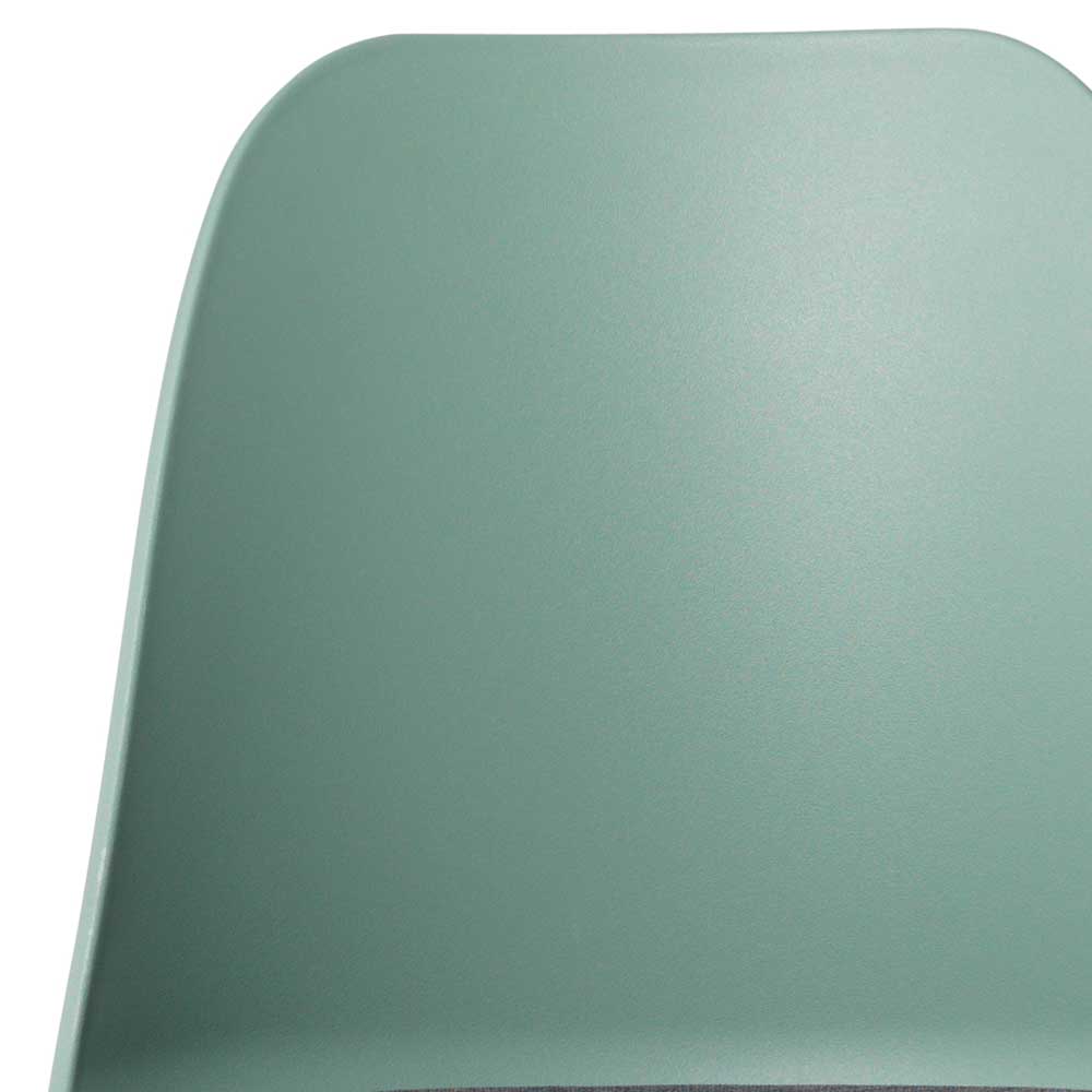 Küchenstühle in Mint Grün & Grau - Livanov (2er Set)