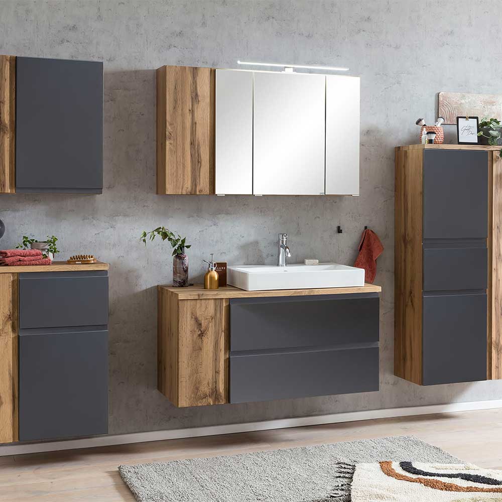 Badezimmer Waschplatz 105 cm breit - Jambi I (zweiteilig)