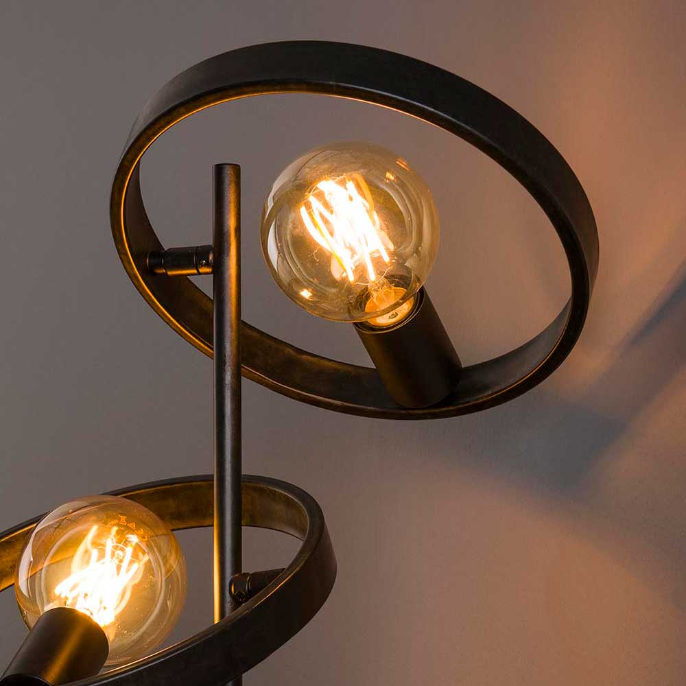 Metall Tischlampe Industry - 2-flammig - Vorenza