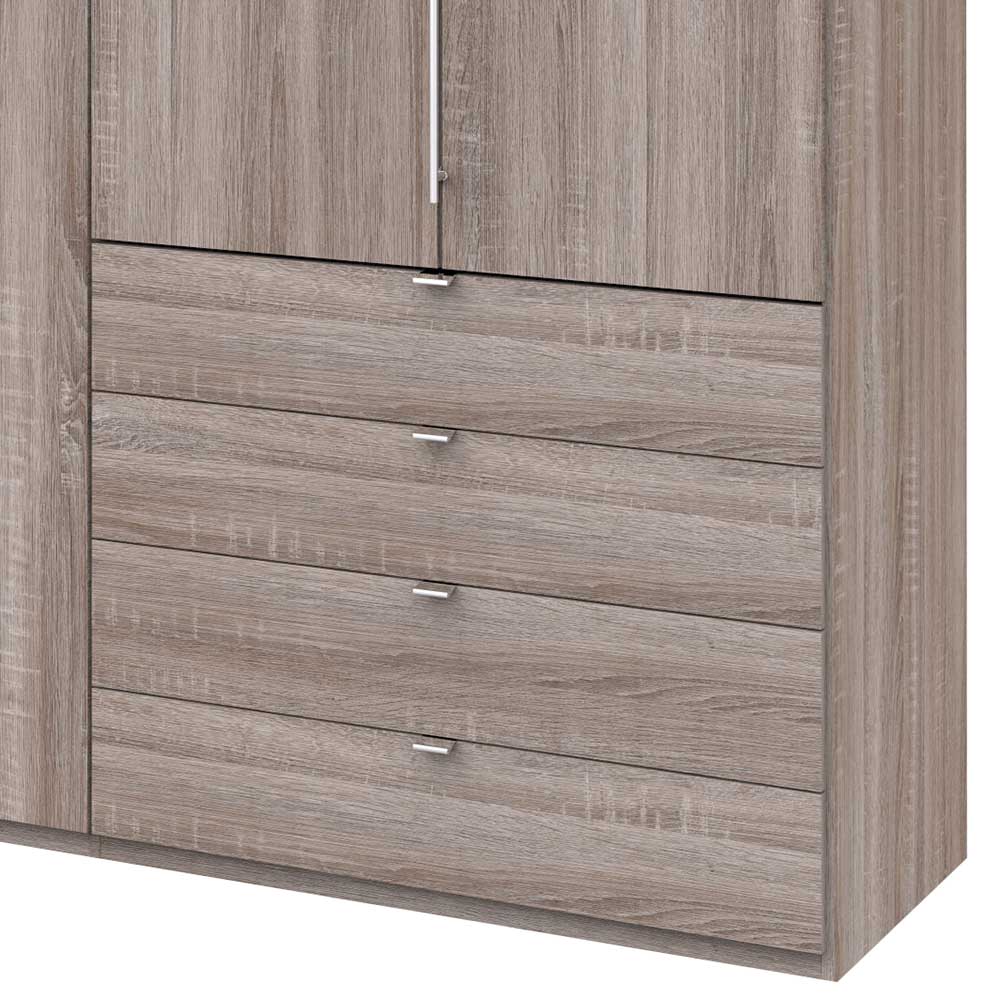 Komfort Kleiderschrank mit acht Schubladen - Crenba