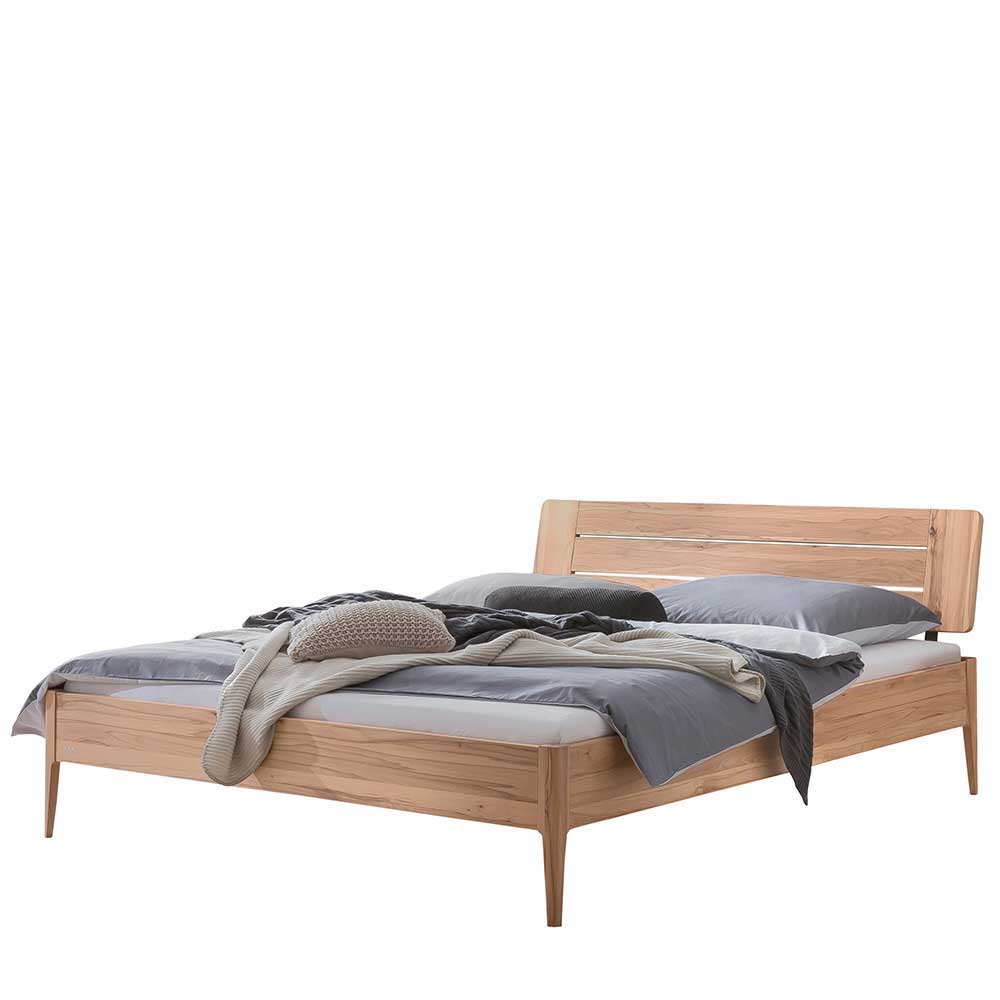 Wildbuche Bett mit 140 cm Breite modern - Sesedra