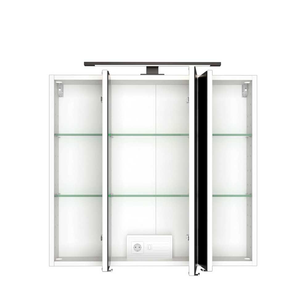 Weißer Spiegelschrank fürs Badezimmer - Maney