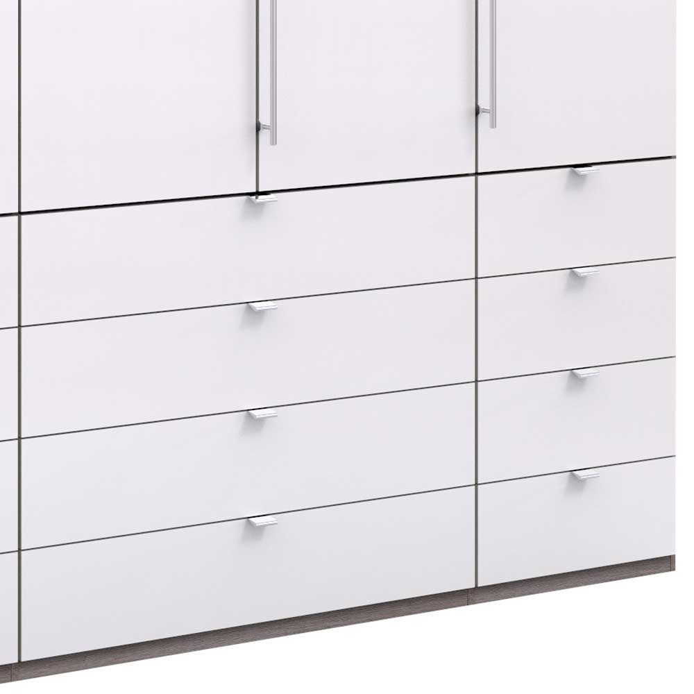 Hoher Kombi-Kleiderschrank mit 12 Schubladen - Empresian